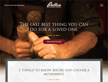 Tablet Screenshot of pattenmonument.com